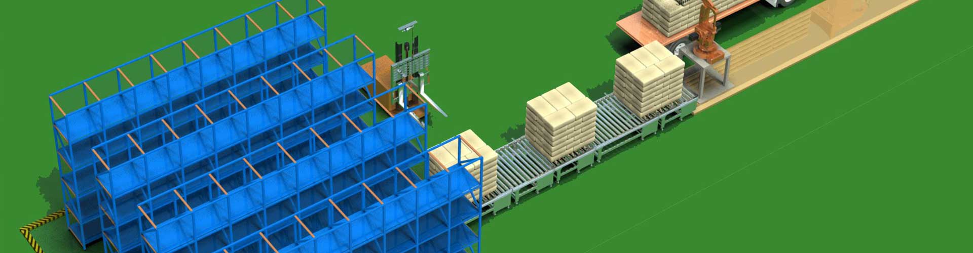 北京自动化立体仓库货架的设计立体库 
